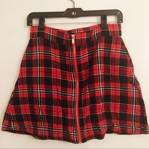 Plaid School Girl Skirt